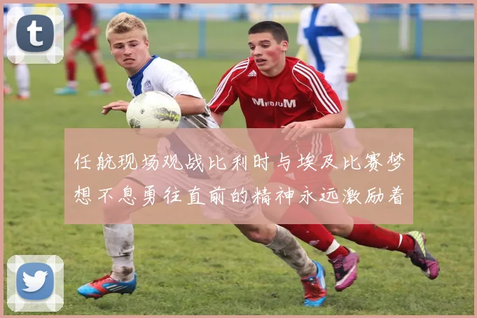 任航现场观战比利时与埃及比赛梦想不息勇往直前的精神永远激励着我们